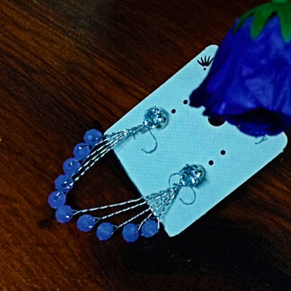 Kadhani's Twilight Crystal Tassel Earrings - A classy Tassel collection