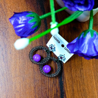 Kadhani's Mystic Violet circles - An Adorable Dangler collection