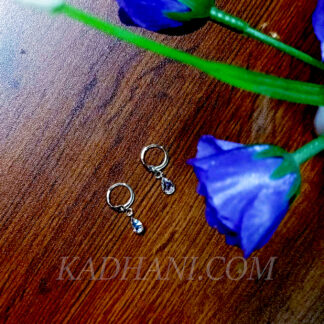 Kadhani's Crystal Teardrop Hoops - A sparkling hoops collection