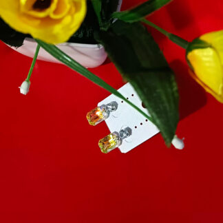 Kadhani's Sunlit Radiance Crystal Earrings - An elegant crystal drops collection